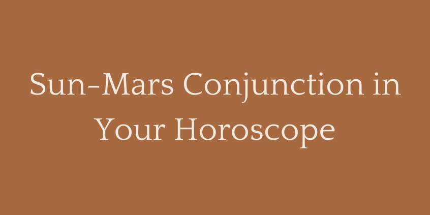 Sun Mars Conjunction